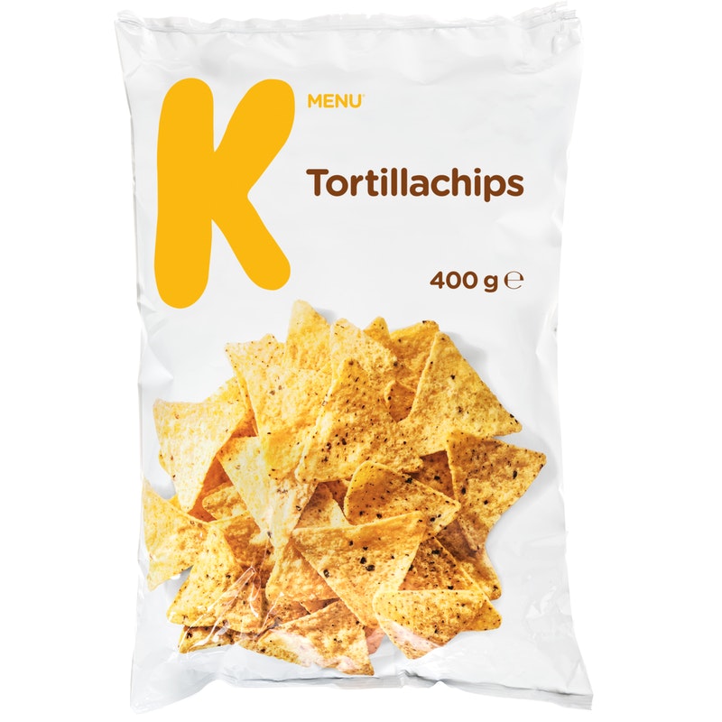 K-Menu tortillachips 400 g - Saariston Puoti