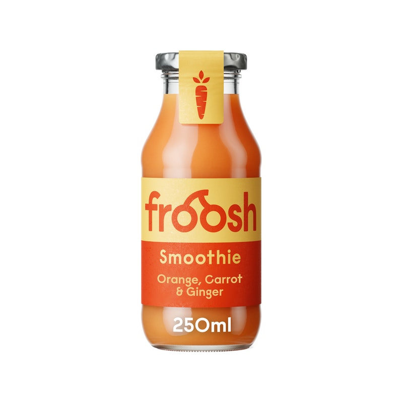 Froosh smoothie 250ml appelsiini-porkkana-inkivivääri - Saariston Puoti