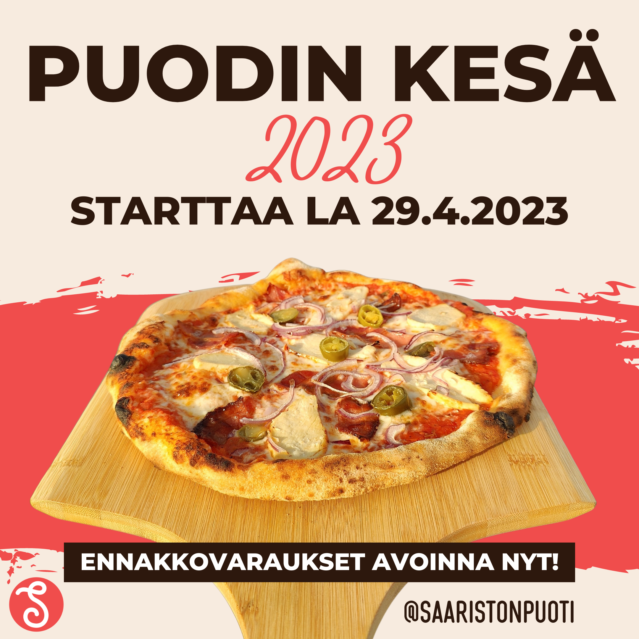 Saariston Puoti | Liperi | Pizzaa Puu-uunista!